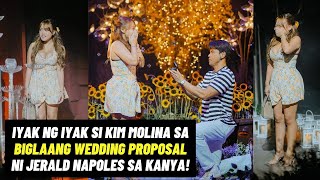 ACTUAL FULL VIDEO Nakakaiyak na WEDDING PROPOSAL ni Jerald Napoles kay Kim Molina ENGAGED NA SILA [upl. by Netsriik]