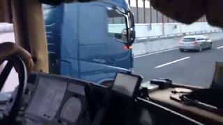 Race Edition Drive Scania R VS Volvo FH16 Amazing Sound MAX SPEED HD [upl. by Sisto]