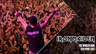 Iron Maiden  The Wicker Man En Vivo Live in Santiago [upl. by Esertap]