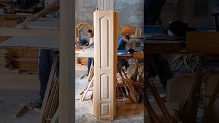 From the carpentry workshop we make and install wooden doors made of red wood [upl. by Urita340]