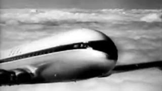 BOAC de Havilland Comet 3 Newsreel  12555 [upl. by Zaid]