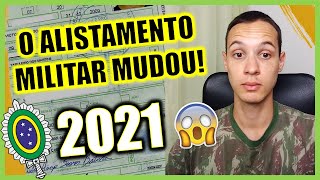 Alistamento Militar Obrigatório 2021 Mudou Tudo│Como Se Alistar Em 2021 [upl. by Ocsinarf886]