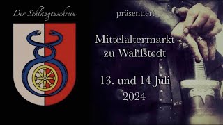 Kurztrailer Mittelaltermarkt zu Wahlstedt 2024 [upl. by Oiralednac]