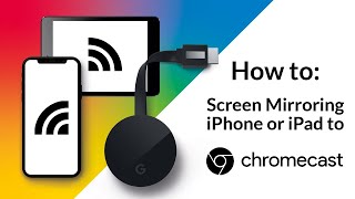 Screen Mirroring iPhone or iPad to Chromecast [upl. by Larissa]