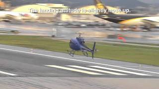 AS350 Autorotation Touchdown  We have made a Re Edit of this 2010 video [upl. by Phox]