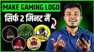 How To Make Gaming Logo  Gaming Logo Kaise Banaye  Gaming Logo [upl. by Benni]