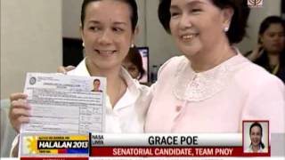 Senate victory for dad Grace Poe says [upl. by Jimmie]