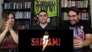 Shazam  SDCC Offical Trailer Reaction  Review [upl. by Litta]