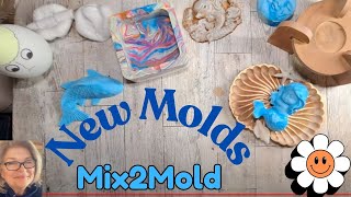 Lightwish UV Resin 🎨 Mix2Mold Ceramic Resin🎨 New Molds From TEMU 🛒 Cracked Egg Face Paperweight 😍 [upl. by Crissie]