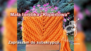 Torebka kopertówka z trójkątną klapką Łatwa torebka [upl. by Sheeb486]