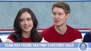 Madison Chock and Evan Bates Nathan Chen Alexa Knierim and Brandon Frazier  TODAY [upl. by Tedder]