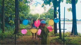 Children color education and outdoor fun with flower balloons I Kids Episode17 [upl. by Walter]