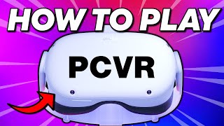 How to play PCVR on Quest 2 in 2023 with Airlink Virtual Desktop and Oculus Link [upl. by Sumer448]