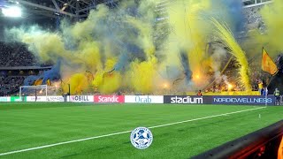 Djurgårdens IF  IFK Göteborg 48  2024  MARSCH TIFO amp MATCH [upl. by Zadoc498]