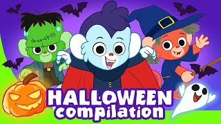 Halloween for Kids  Scary ABC and more spooky cartoons for children [upl. by Anoid571]