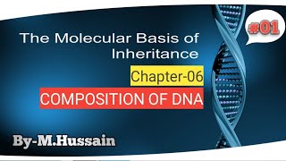 🔴🔴GENETICS🔴🔴Molecular basis of inheritance🔴🔴L 01🔴🔴ISC12TH🔴🔴 [upl. by Cung]