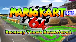 Mario Kart 64 Raceway Theme Remastered [upl. by Ihsar]