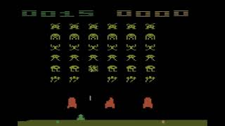 Space Invaders 1 Atari 2600 [upl. by Ahsennod990]