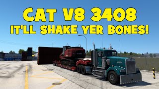 ATS 143  CAT V8 3408 from Kriechbaum [upl. by Ahsiken]