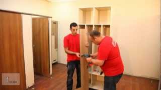 ES KABIN Installation of compact laminatemdf locker  Compact laminatmdf soyunma dolabı montajı [upl. by Belva798]