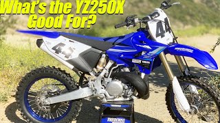 Yamaha YZ250X Two Stroke Whats It Good For  Motocross Action Magazine [upl. by Asiat261]