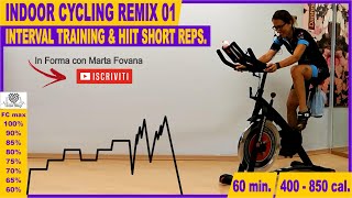 Interval Training  Lezione Completa di Spinning  60 min di Indoor Cycling  Summer Workout 01 [upl. by Ajnat711]