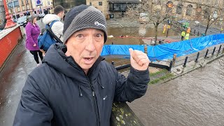 River Tyne Bursts Its Banks [upl. by Ximena]