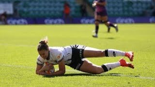 Highlights  Loughborough Lightning 2433 Saracens Women PWR Rd 18 [upl. by Nemaj]