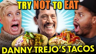 Try Not To Eat  Trejo’s Tacos ft Danny Trejo [upl. by Bessy]