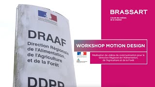 WORKSHOP Motion Design à la DRAAF  Caen [upl. by Arleen]