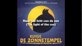 21  Kuifje de Zonnetempel  De zon Radiotrack Tintin Musical  English Translation [upl. by Neala294]