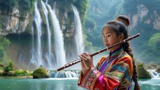 quotFind peace with Tibetan flute and beautiful 8K nature sceneriesquot🌿🌴 [upl. by Aicenad]