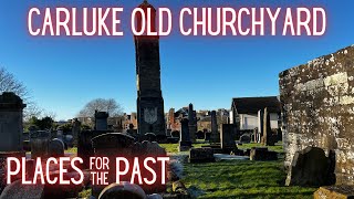 A frosty morning in Carluke Old Churchyard scotland graveyard cemetery lanarkshire [upl. by Seppala]