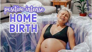 INTENSE POSITIVE HOME BIRTH AT 42 WEEKS  REAL amp RAW LABOR AND DELIVERY  BECKY MOSS HOME BIRTH [upl. by Llennaj821]