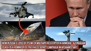 AZERBAIJAN HAS ADMITTED MISTAKENLY SHOOTING DOWN A RUSSIAN MI24 MILITARY HELICOPTER OVER ARMENIA [upl. by Aisyat724]