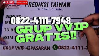 PREDIKSI TAIWAN HARI INI 31 AGUSTUS 2024  PREDIKSI TAIWAN JITU  PREDIKSI TAIWAN MALAM INI [upl. by Cruz620]