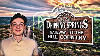 Moving to Dripping Springs  Gateway to Texas Wine Country  Vlog Tour [upl. by Nurav905]