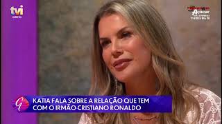 Katia Aveiro declarase a Cristiano Ronaldo «Que sorte e privilégio que a minha família teve» [upl. by Buckingham]