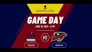 MSL FULL BROADCAST  Cobourg vs Brooklin  June 19 2024 [upl. by Carolann]