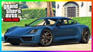 GTA 5 Online  NEW Obey Omnis EGT Customization Audi ETron GT [upl. by Laith]