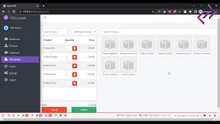 Point of Sale POS System in Laravel with Source Code  CodeAstro [upl. by Kennith]