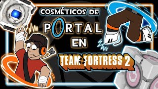 Cosméticos Crossover entre Portal y Team Fortress 2 ft PurpleGibus [upl. by Yila]