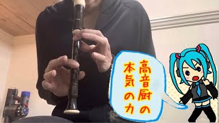 【高音厨音域テスト】リコーダーの超高音に挑戦！ Challenge the “High Range Test” with recorder [upl. by Adnarb]