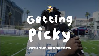 Getting Picky with the 2022 NFL Draft Prospects  Minnesota Vikings [upl. by Otit]