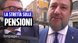 Pensioni 2024 la Lega contesta le nuove misure Ma Salvini quotTroveremo una soluzione positivaquot [upl. by Sontag885]