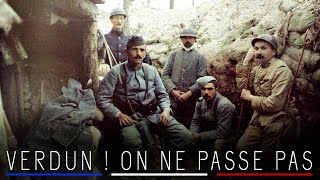 VERDUN  ON NE PASSE PAS  Chant Militaire [upl. by Matuag843]