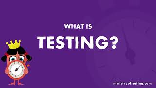 What is Software Testing In 99 Seconds [upl. by Blatt535]