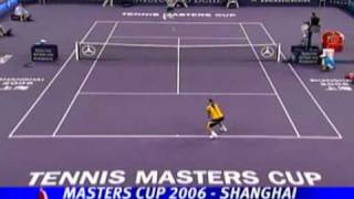 Roger Federer vs Rafael Nadal  Shanghai TMC 2006 Highlights [upl. by Eimmaj70]