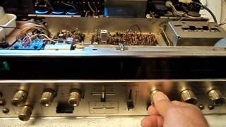 Testing Sansui QR 4500 Quadraphonic Receiver [upl. by Hesther]