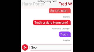 Truth or dare ❤️HinnyRomione❤️ 13 [upl. by Mickie]